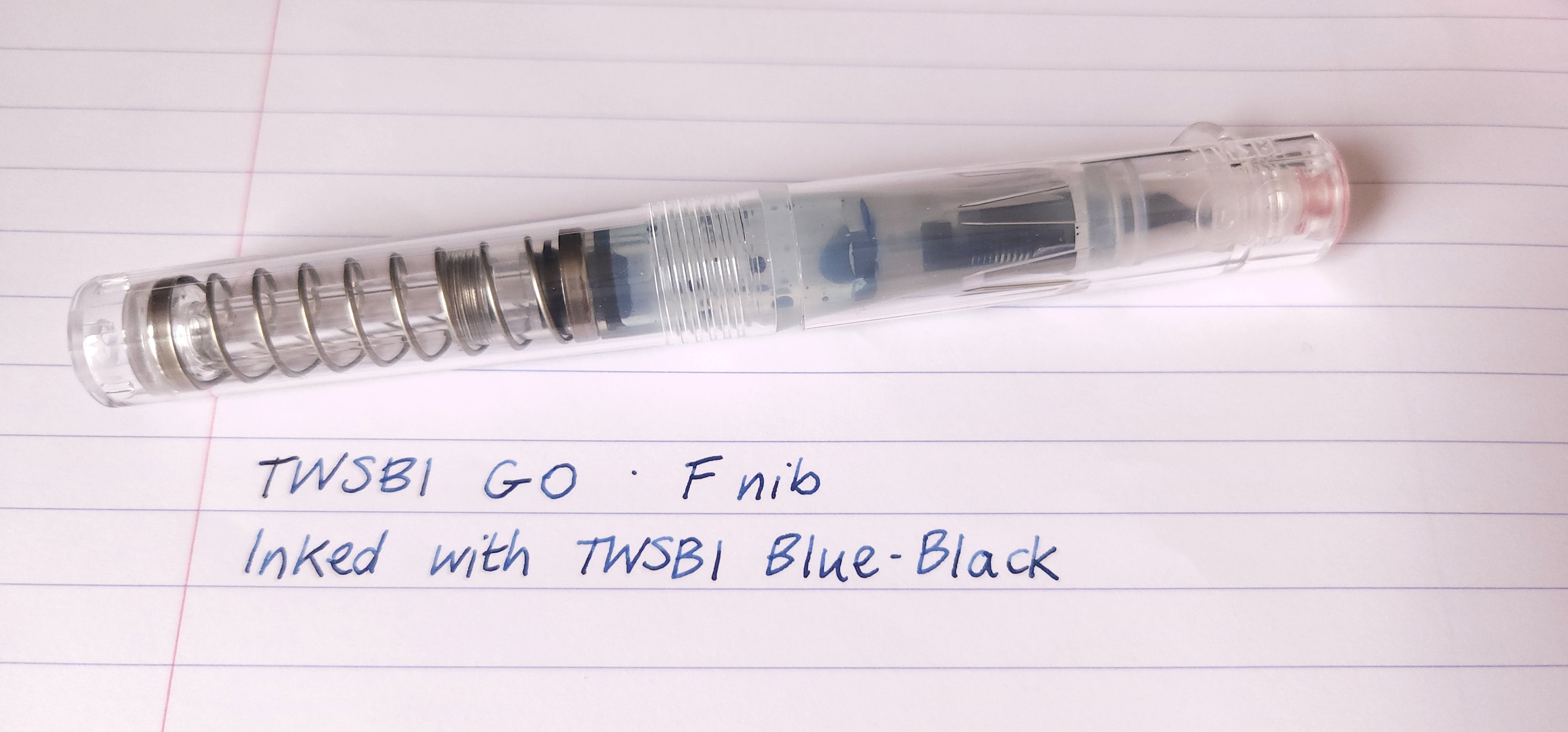 Twsbi GO Clear F nib